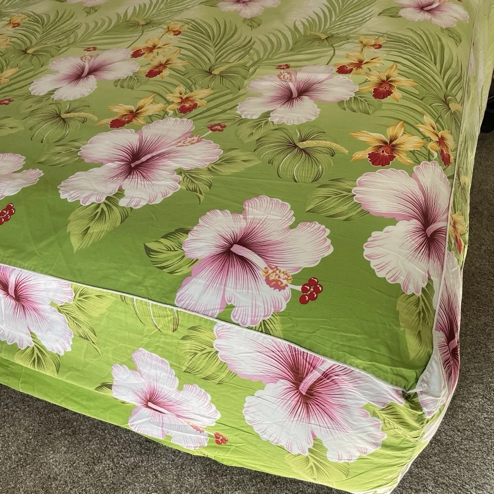 Vtg Daybed RV Mattress Futon Slipcover 66